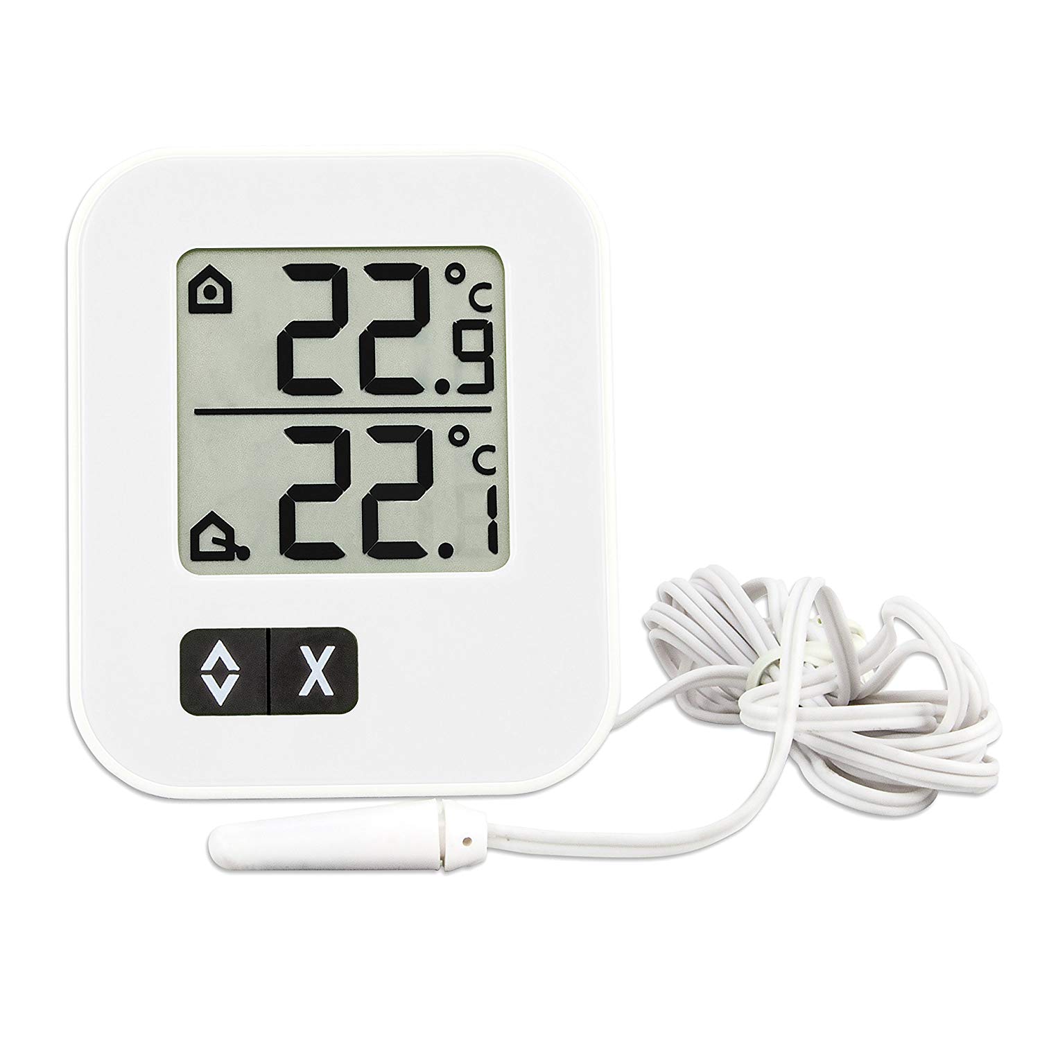 Tfa Dostmann Digital Maximum Minimum Thermometer White