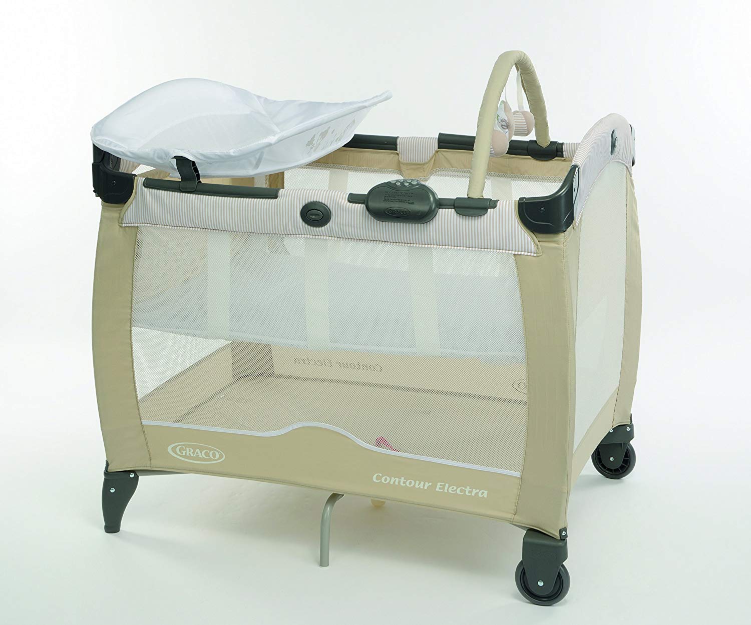 Graco Contour Bassinet Travel Cot Birth To Years Approx With