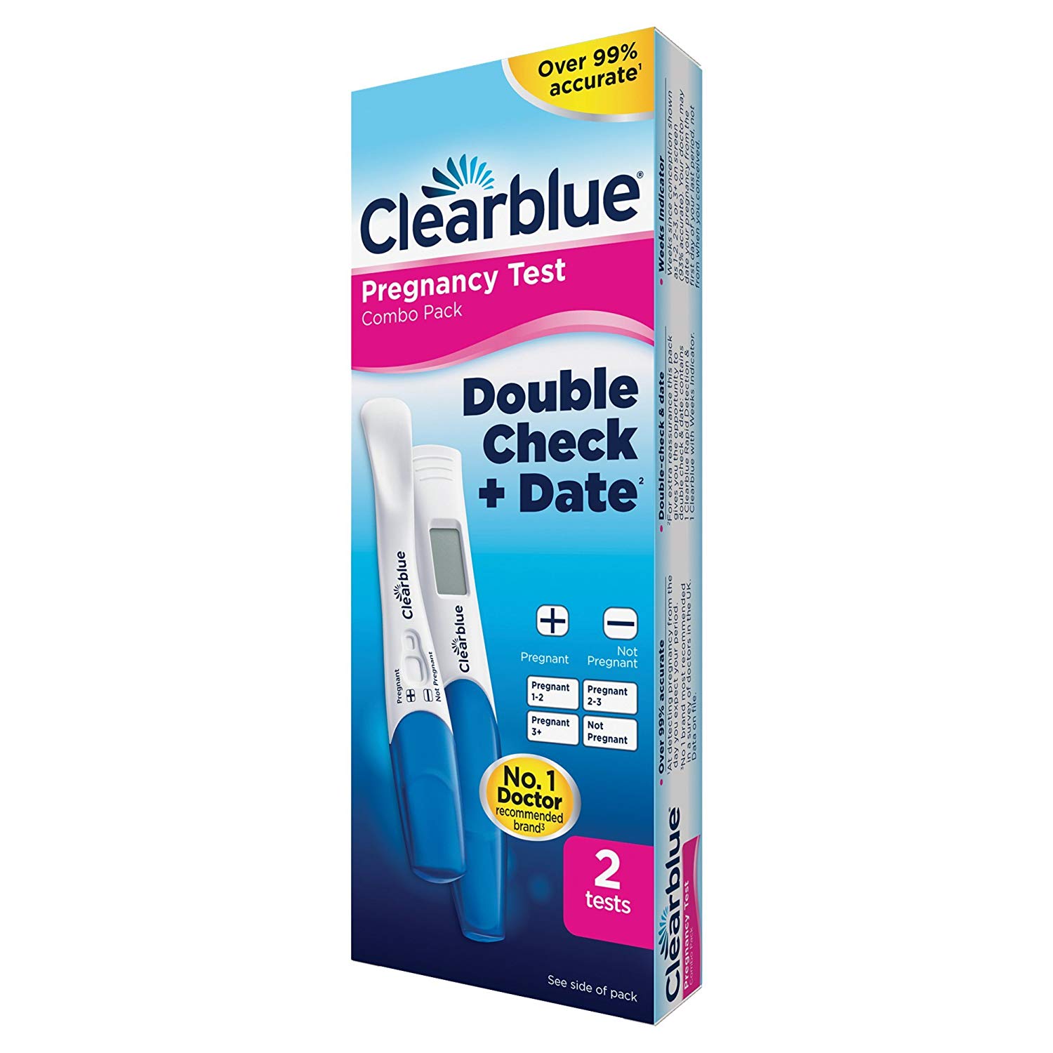 Clearblue Pregnancy Test Combo Pack With Tests Pack Of Bigamart