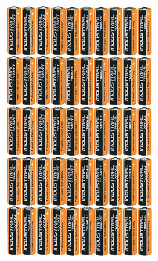 Duracell AA Industrial Alkaline Battery Pack Of 50 BigaMart