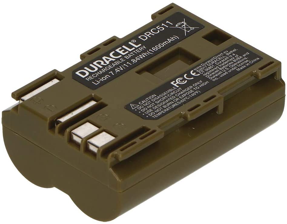 Duracell DRC511 Premium Analog Canon BP 508 BP 511 BP 512 BP 514 BP 522