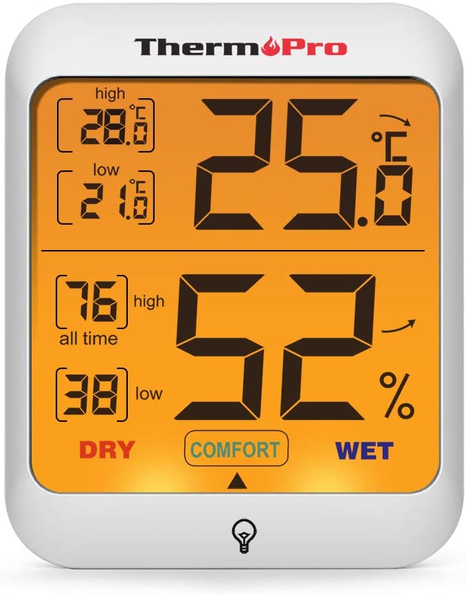 Thermopro Tp Hygrometer Digital Indoor Room Lab Greenhouse