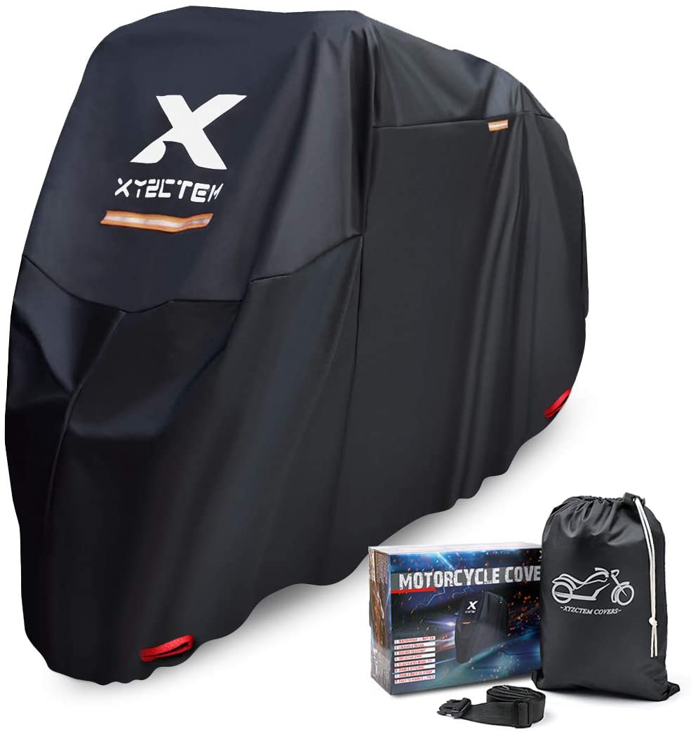 Xyzctem Motorbike Cover Inches Long Waterproof All Season Outdoor