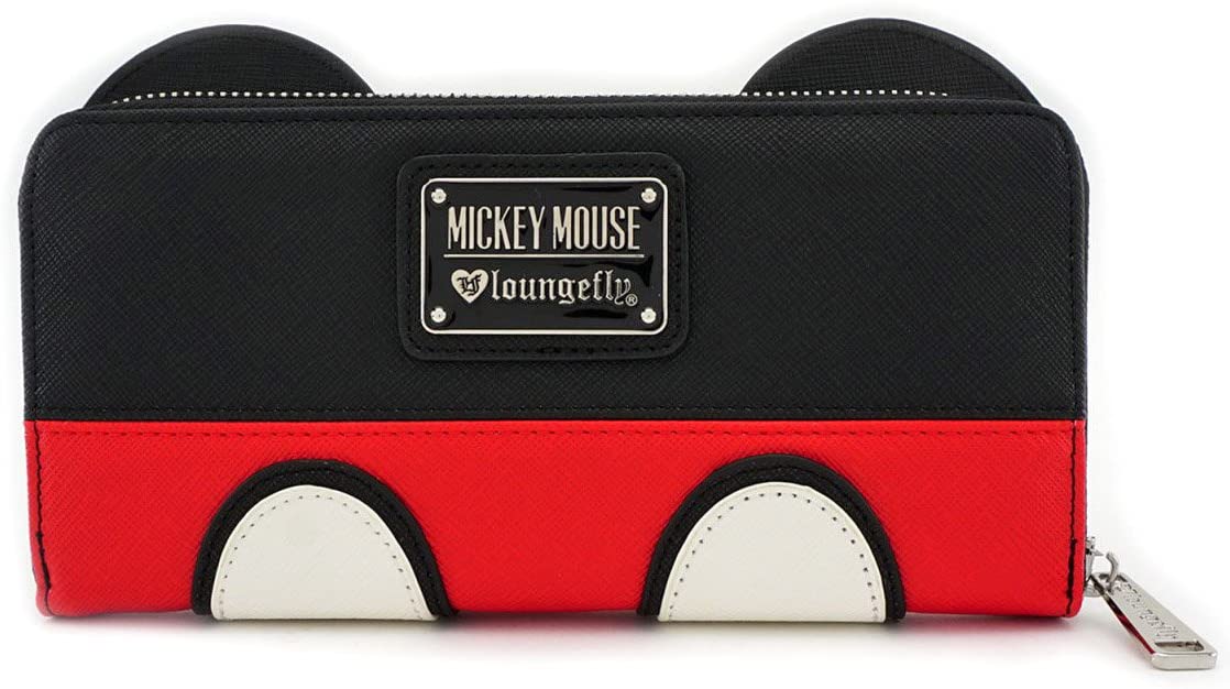 Loungefly Disney Mickey Mouse Suit Zip Around Wallet BigaMart