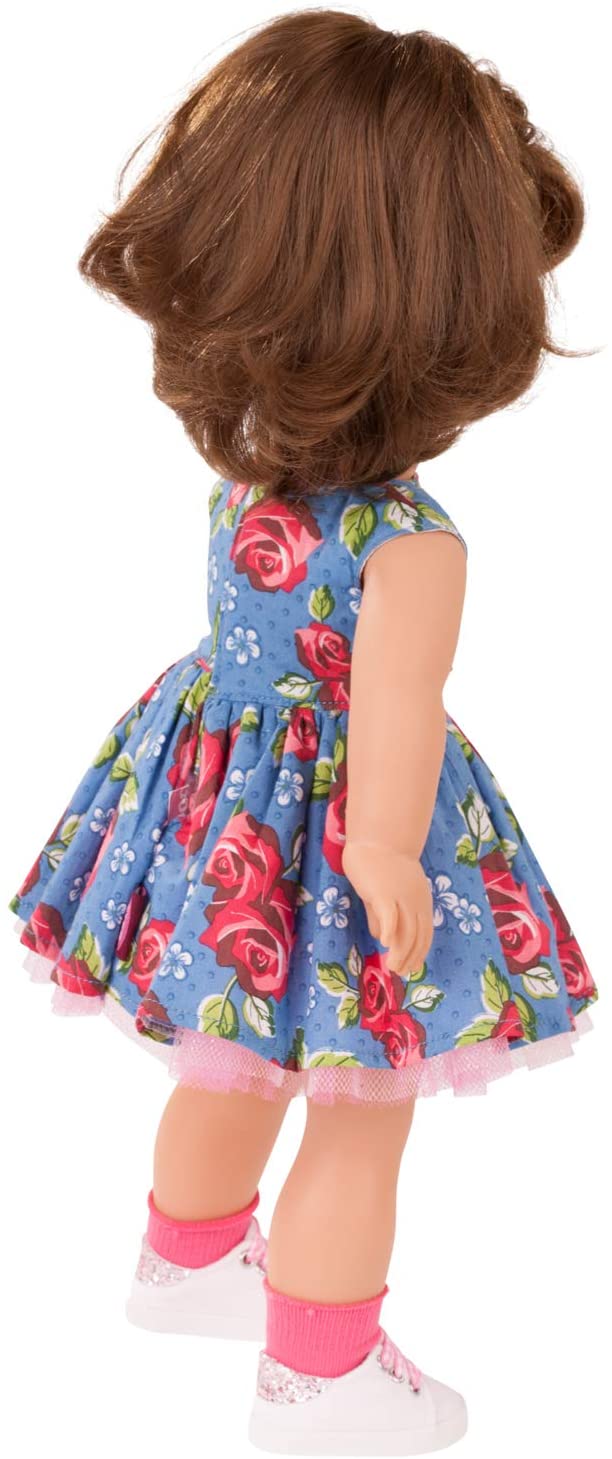 Gotz Precious Day Girl Elisabeth Roses Garden Soft Body Doll