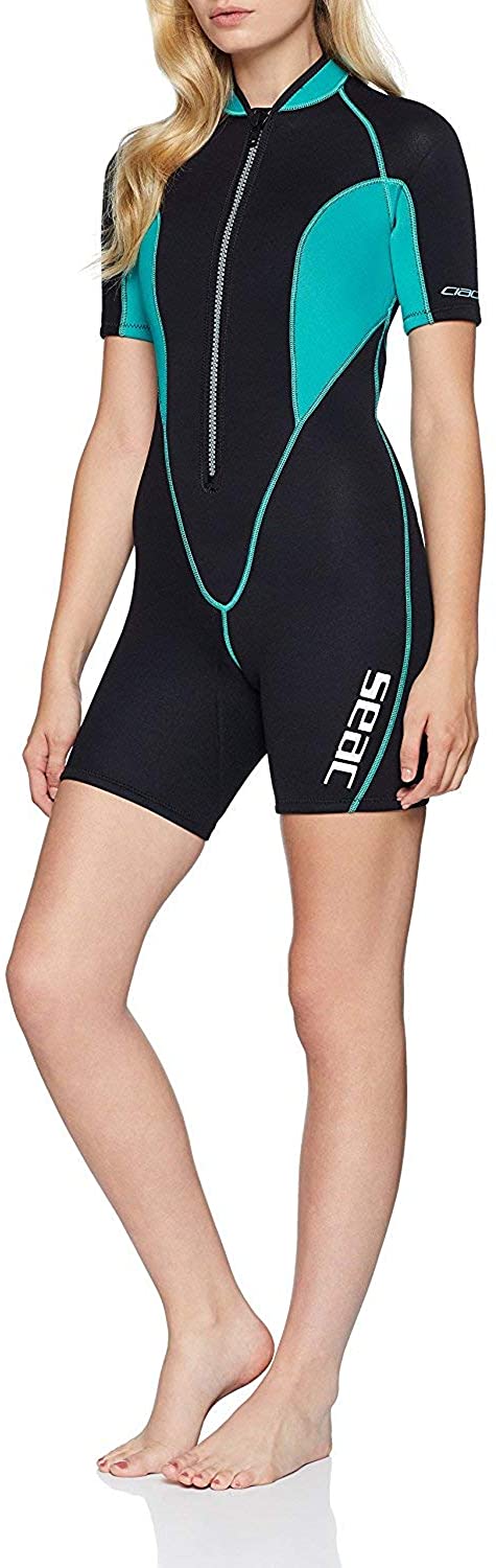 Seac Womens Lady Ciao Shorty Suit Mm Neoprene For Snorkelling