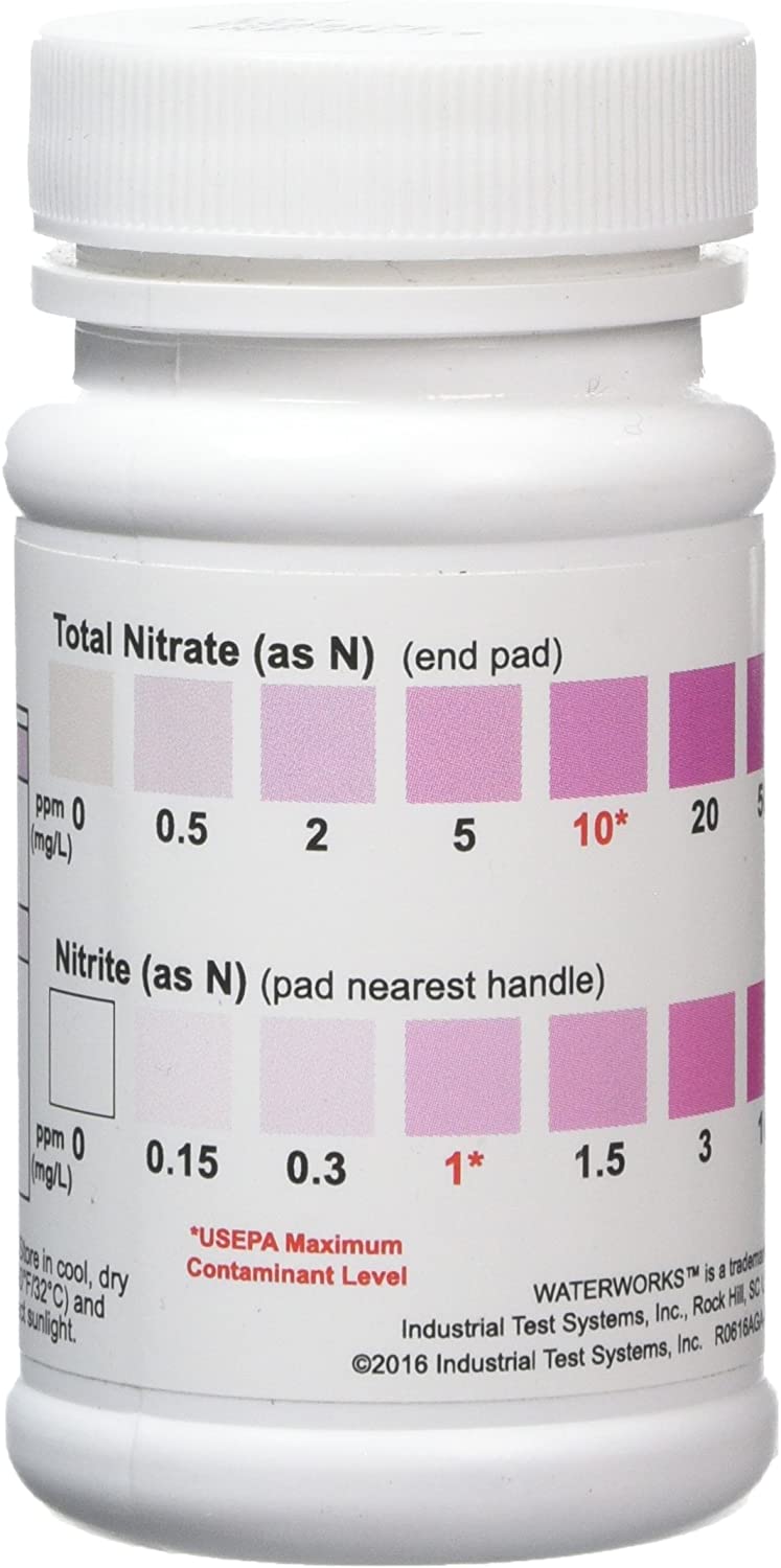 Waterworks Nitrates And Nitrites Water Test Strips Kit Test