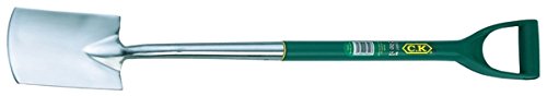 C.K Classic C.k 5140 Border Spade Stainless Steel 1000mm, Black/green, 1000 mm