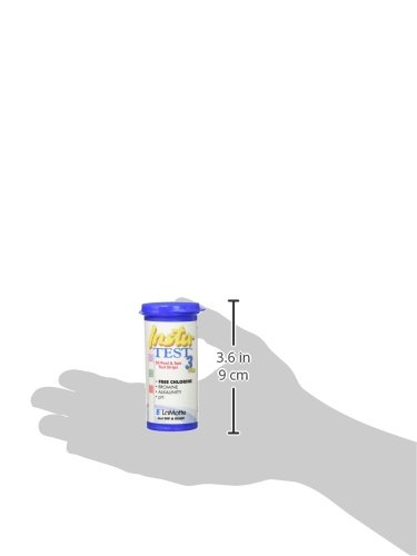 LaMotte Insta-Test 3-Way Swimming Pool and Spa Test Strip (Tests for Chlorine, Bromine, pH and Alkalinity) - Image 2