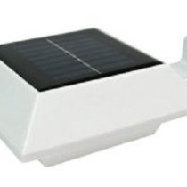 Mauk Solar Lights, Plastic, White, 24.5 x 25.5 x 6 cm