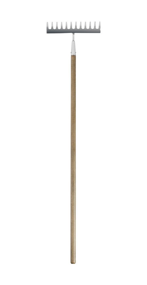 Spear & Jackson 4850SR Traditional Stainless Steel Soil Rake, Blue