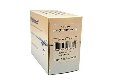 Palintest AT 130 pH Phenol Red Tablets - Box of 250 Tablets