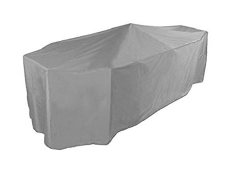 Bosmere Protector 6000 | Rectangular Garden Table + Chairs Cover | L 350cm W 250cm H 94cm | 100% Waterproof, UV Protected, Heavy Duty 600D | 6 Year Guarantee | D538
