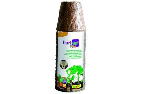 Flower 55042 – Biodegradable Round seed pots, Pack of 18