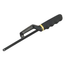 Sealey AK8695 Mini Hacksaw with Bi-Metal Blade, Black