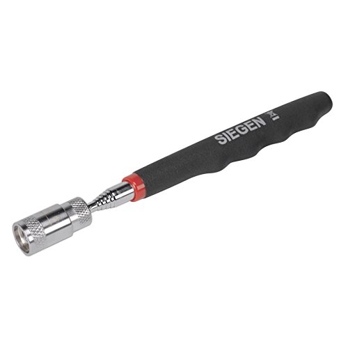 Sealey S0903 Heavy-Duty Magnetic Pick-Up Tool with Led, 3.6Kg Capacity