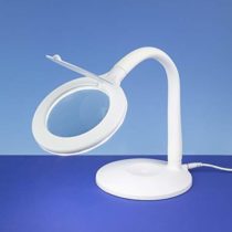 Lightcraft LED Flexible USB Magnifier Lamp, White