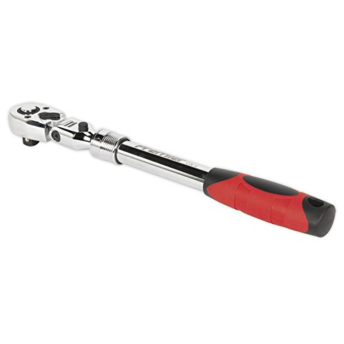 Sealey Ak6682 Flexi-Head Ratchet Wrench 1/2Sq Drive Extendable