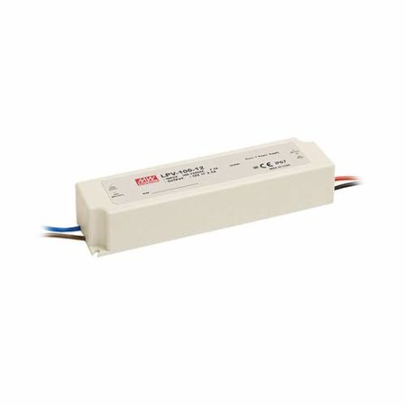 Meanwell LPV-100-12 LED Switching Power Supply, 100W, 12V, 8.5A