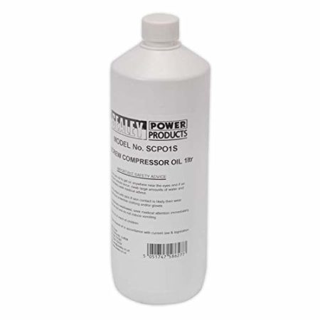Sealey SCPO1S Screw Compressor Oil 1ltr - Image 2
