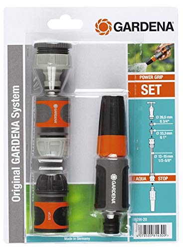 GARDENA Kit Bßsico De Riego Box Promo De 50 unidades. Contenido: 1 x 18202/5305, 1 x 18215, 1 x 18213, 1 x