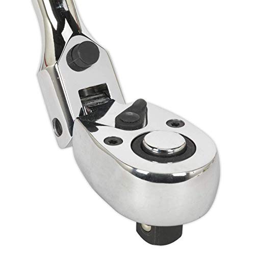 Sealey Ak6682 Flexi-Head Ratchet Wrench 1/2Sq Drive Extendable - Image 3