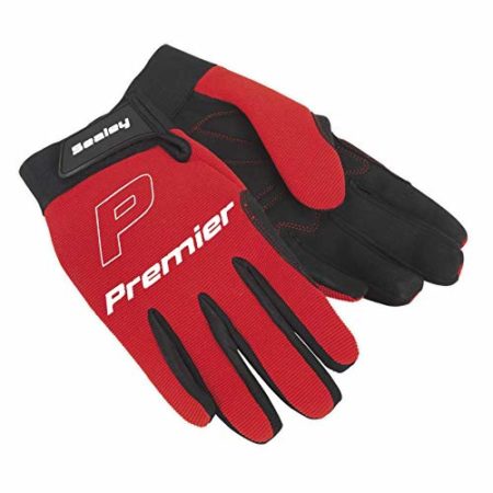 Sealey MG796L Mechanic's Gloves Padded Palm - Large - Image 2
