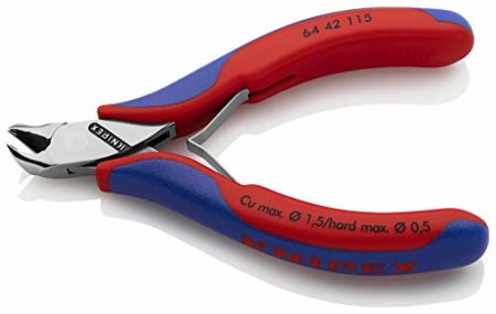 KNIPEX Electronics End Cutting Nipper (115 mm) 64 42 115 - Image 2