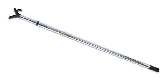Linea Più Perfect Plus Rod Wardrobe, Clothes Hanger, Chrome Metal, Extendable Up to 150 cm