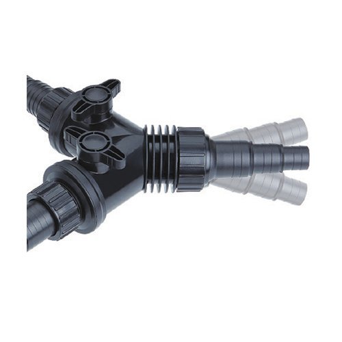 Boyu Premium Y-Piece Unitap Hosetail Fitting with Flow Regulators & Filter Strainer - Image 2