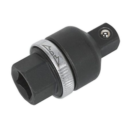 Sealey AK737 Ratchet Adaptor, 1/2" Square Drive, Black