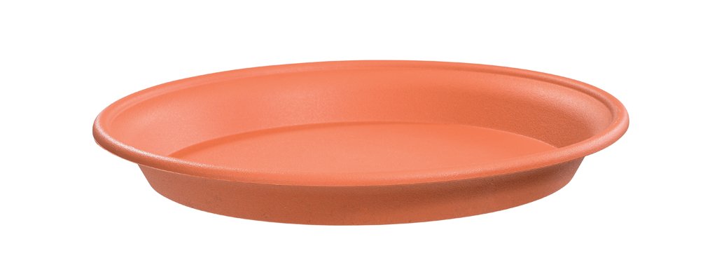 Stewart 2138034 25 cm Multi-Purpose Saucer - Orange/Terracotta, 25x3x0.90300000000000002 cm