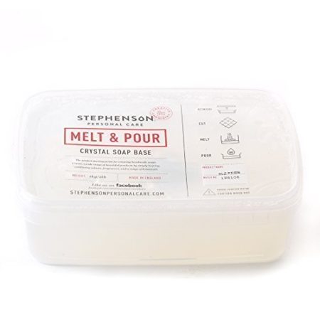Mystic Moments Stephenson Melt and Pour Soap Base Clear SLS FREE - 2Kg