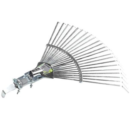 Verdemax 3922 22 Teeth Metal Rake with Connection to Terminals for Grass and Leaves - Image 2