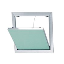 PLACO® T119665 Aluminium Door 600 x 600 mm Plasterboard with Waterproof Plasterboard – Invisible After Installation – Neat Finish – Easy and Secure Handling – 2 mm Aluminium Frame