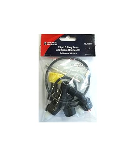 Spear & Jackson 15LPAPSKIT Set of 19 'O' Ring Seals & Spare Nozzle for 15LPAPS