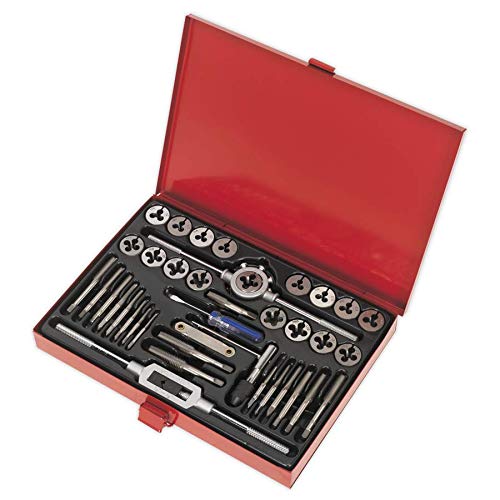 Sealey Ak3040 Tap and Die Set 40Pc Split Dies Metric - Image 2