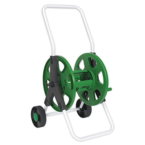 Sealey Gh60 Garden Hose Trolley 60Mtr Capacity, White