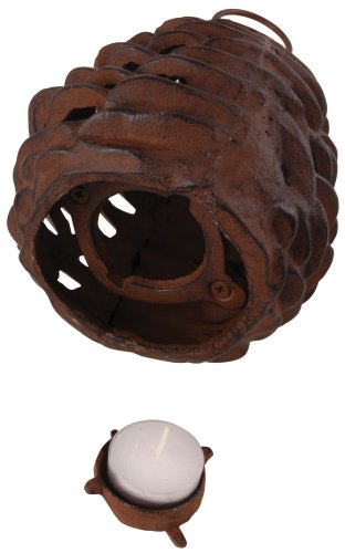 Fallen Fruits XM58 Large Pinecone Lantern, Brown - Image 2