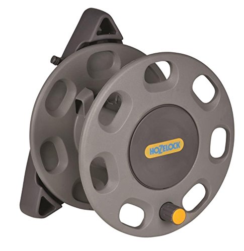 HOZELOCK 2420 30 Meters Compact Wall Mounted Hose Reel with HOZELOCK Hose Guide