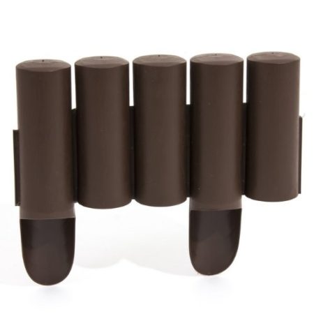 Prosper Plast IPALPLUS-R222 235 x 25 cm Garden Palisade - Brown - Image 2