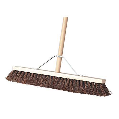 Sealey 24"(600mm) Broom Stiff/Hard Bristle - BM24H, Multicolor - Image 2