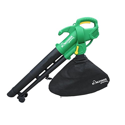 Kingfisher GPOWER2 Garden Blower VAC - Green, Transparent