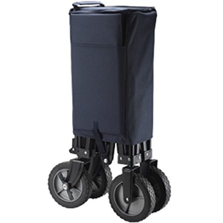 Campart Travel HC-0910 - Foldaway trolley Foldable Capacity:70 kg, Blue, One Size - Image 3