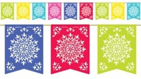 amscan Mexican Del Sol Paper Banner 3.65m-1 Pc - Image 3