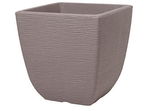 Cotswold Planter 32cm Square Dark Brown