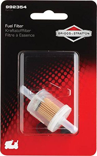 Briggs & Stratton 992354 691035 Fuel Filter , White