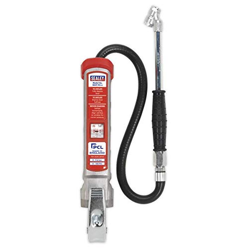 Sealey SA37/93 Professional Tyre Inflator With Twin Push-On Connector - Image 3