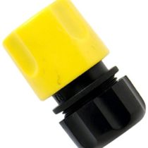 Merriway BH02691 Plastic Snap-Fit Hose End Connector, 13mm (1/2 inch) - Pack of 5