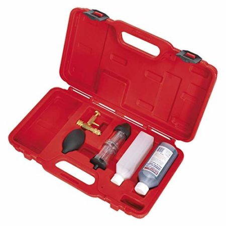 Sealey VS0061 Combustion Leak Detector, 249mm x 412mm x 72mm, Red - Image 3